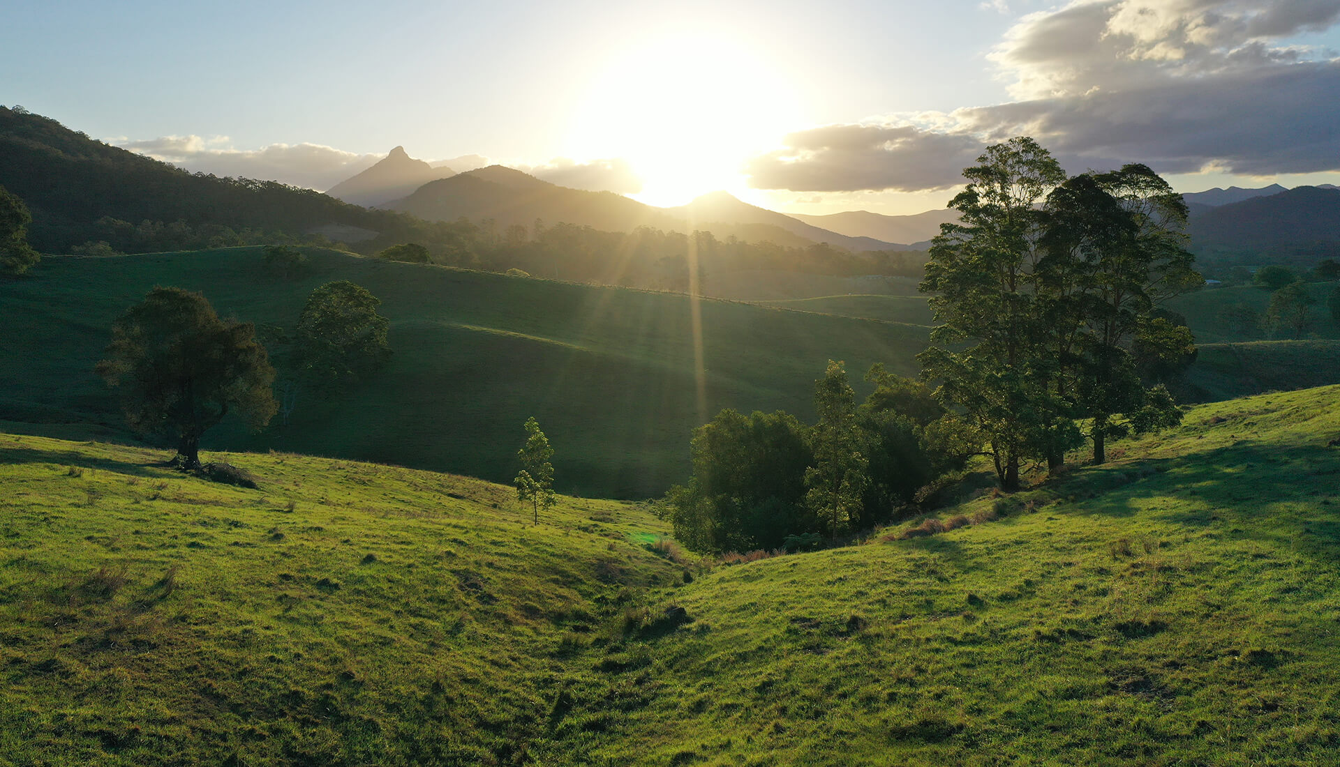Beautiful Tweed Valley, surrounded by rolling hills and lush landscapes. - Tweed Valley