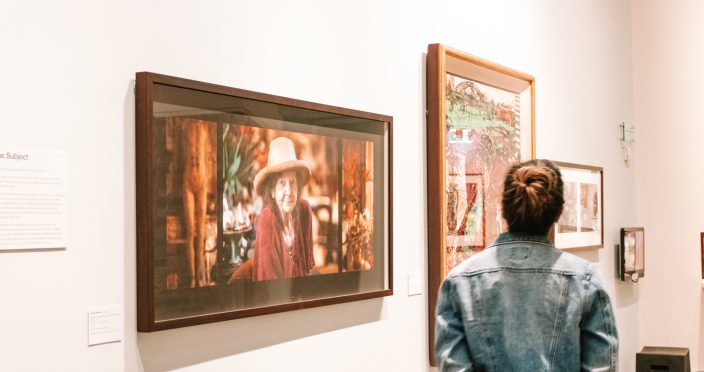 margaret olley portrait at tweed regional gallery