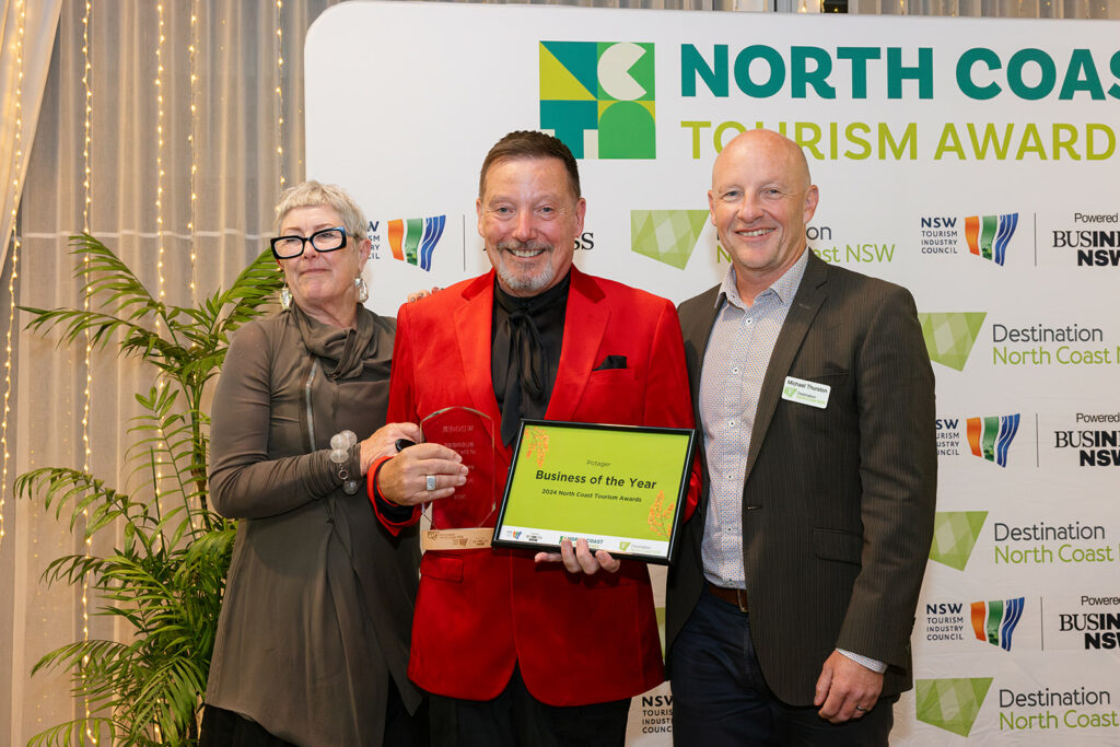 Potager at North Coast Tourism Awards