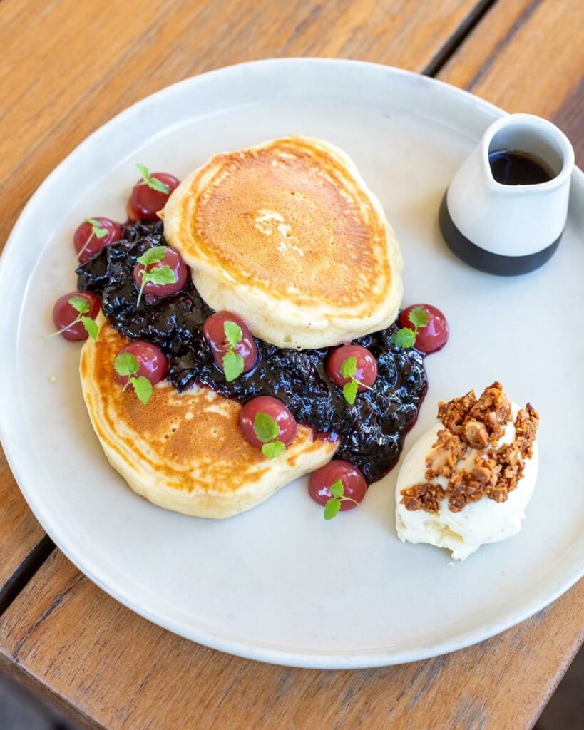 pancake breakfast at Tucker in Casuarina