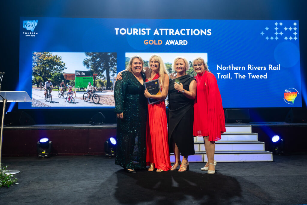 Northern Rivers Rail Trail wins at NSW Tourism Awards 2024