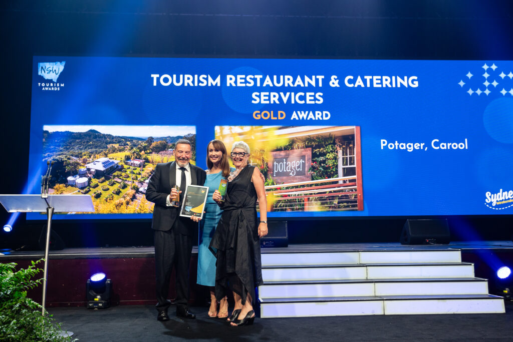 Potager wins Hall Of Fame at NSW Tourism Awards