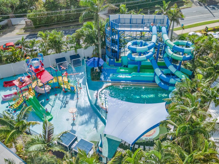 water park at Tasman Holiday Parks