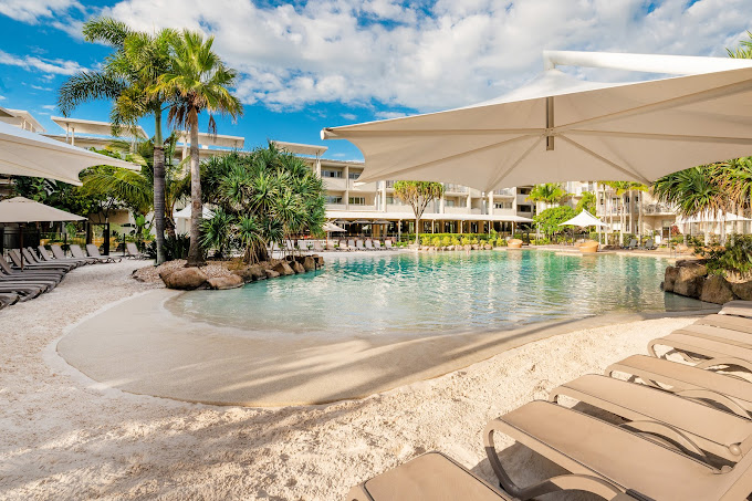 Lagoon pool at kingscliff accommodation